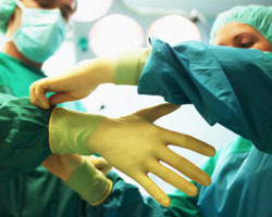 Фото хирургических стерильных перчаток