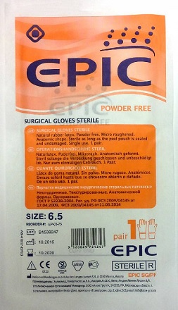 Epic - бренд медицинских перчаток
