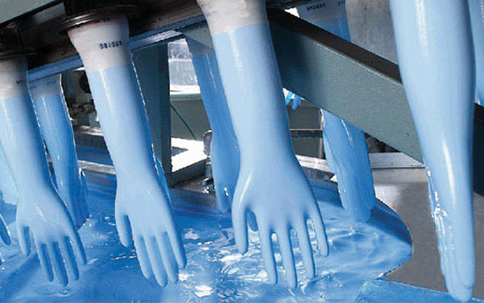 Фото Производство нитриловых перчаток